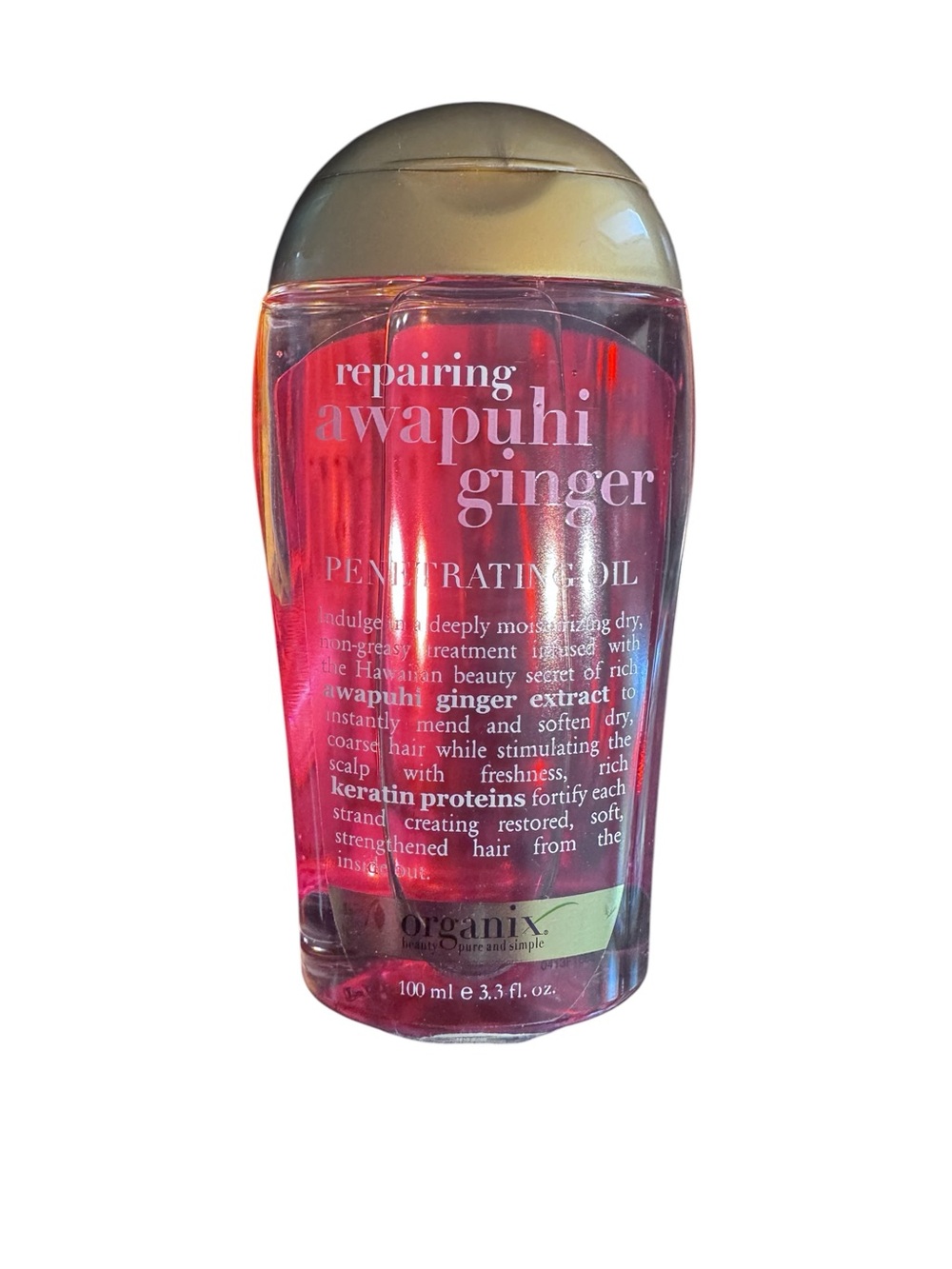 OGX ORGANIX Repairing Awapuhi Ginger Penetrating Oil 3.3 fl oz